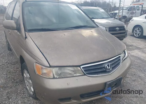 2004 Honda Odyssey Ex-L z USA, uszkodzony, nr VIN 5FNRL18944B059387